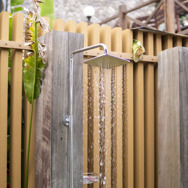 Cost of Outdoor Shower Plumbing in Suffolk