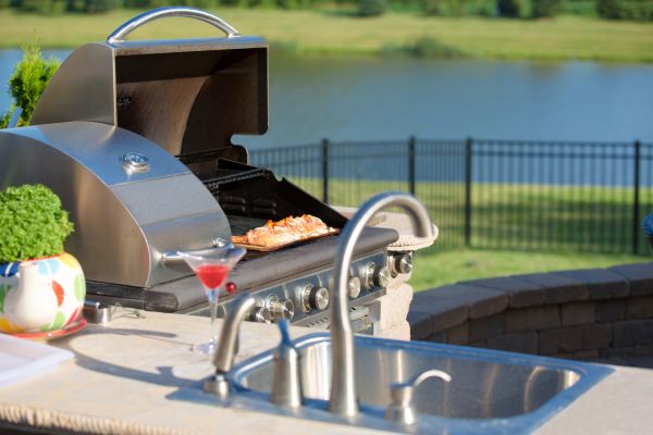 Cost of Outdoor Kitchen Plumbing in Suffolk